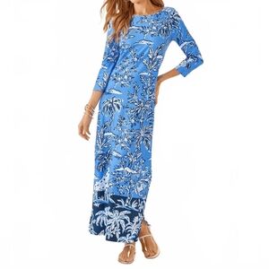 NWT Lilly Pulitzer Seralina Chilly Lilly Maxi Dress